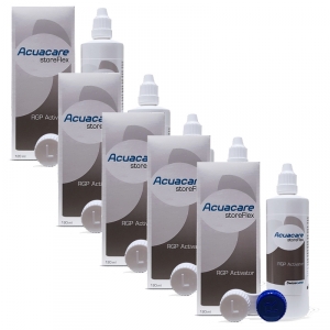 Acuacare storeFlex - RGP Activator - Sparpack 5 x 120ml Swisslens