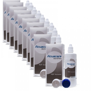 Acuacare Acuacare storeFlex - RGP Cleaner- XXL Sparpack 10 x 120ml Swisslens