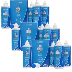 Avizor All Clean Soft Mega- Sprapack (Avizor) 12 x 350 ml + Behlter