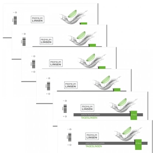 Premium Linsen biokompatible Tageslinsen AS UV MPG 180 Linsen