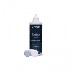 Unica Sensitive mit HyaCare (Avizor) 350 ml inkl. Behlter