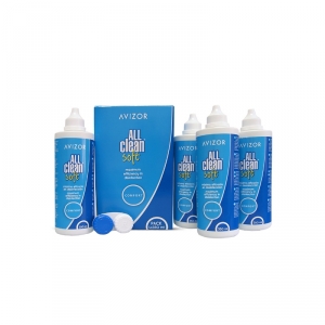 Sparpack Avizor All Clean Soft (Avizor) 4 x 350 ml + Behlter