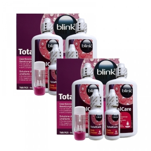 2 x Blink Total Care Twin Pack (4 x 120ml 4 x 30ml Pflegemittel von AMO)