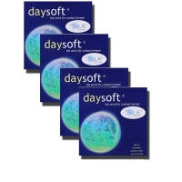 Daysoft Daily Disposable Tageslinsen 32 Sparpack - 4 Boxen - 128 Linsen