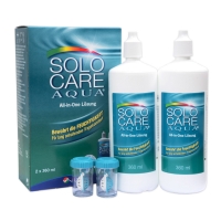 Solocare Aqua 3 Monatspack (Menicon) 2 x 360 ml + Behlter
